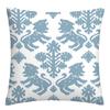 Blue and White Geometric Decorative Pillowcase Living Room Office Home Pillowcase Car Ornaments