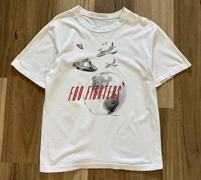 1995 Foo Fighters UFO Planes Tour Футболка с принтом Группа Размер S-5XL Унисекс