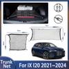 Car Trunk Net For BMW iX I20 2021 2022 2023 2024 Convenient Wear-resistant Elasticity Fixed Nylon Nets Supplies Auto Accessories