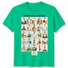 Unisextal Health Awareness Coping Skills Alphabet Counselor Unisex T Shirt