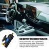 Battery Disconnect Isolator Switch Car Battery Power-off Cut Off Switch 12V 24V Universal Terminal Anti-Leakage Isolator Switch Prevents Drain