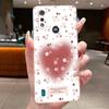 Case For Motorola Moto E6 Plus E6S (2020) Coque Flower Protective Cases Moto E7 Power E7 Plus Capa Soft Silicone TPU Phone Cover