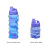 Silicone Telescopic Water Bottles Light weights Folding Water Bottles Reusable Travel Drink Cups Folding Sport Bottles