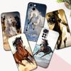 Black Tpu Case For Huawei Honor 50 Lite Pro 10 Lite Nova 8 9 Pro 4G 5G 8i Back Cover Running Horse Animal Pouch