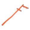 Deck Straightening Tool, Labor Saving Hvy Duty Steel Powder Coated   Deck Tool, Suitable for Woodworking, Orange 