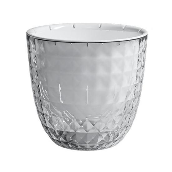 Самополивающийся цветочный горшок Видимый двухслойный плантатор с фитильным шнуром Самополивающийся горшок для растений для комнатных растений Орхидеи Травы