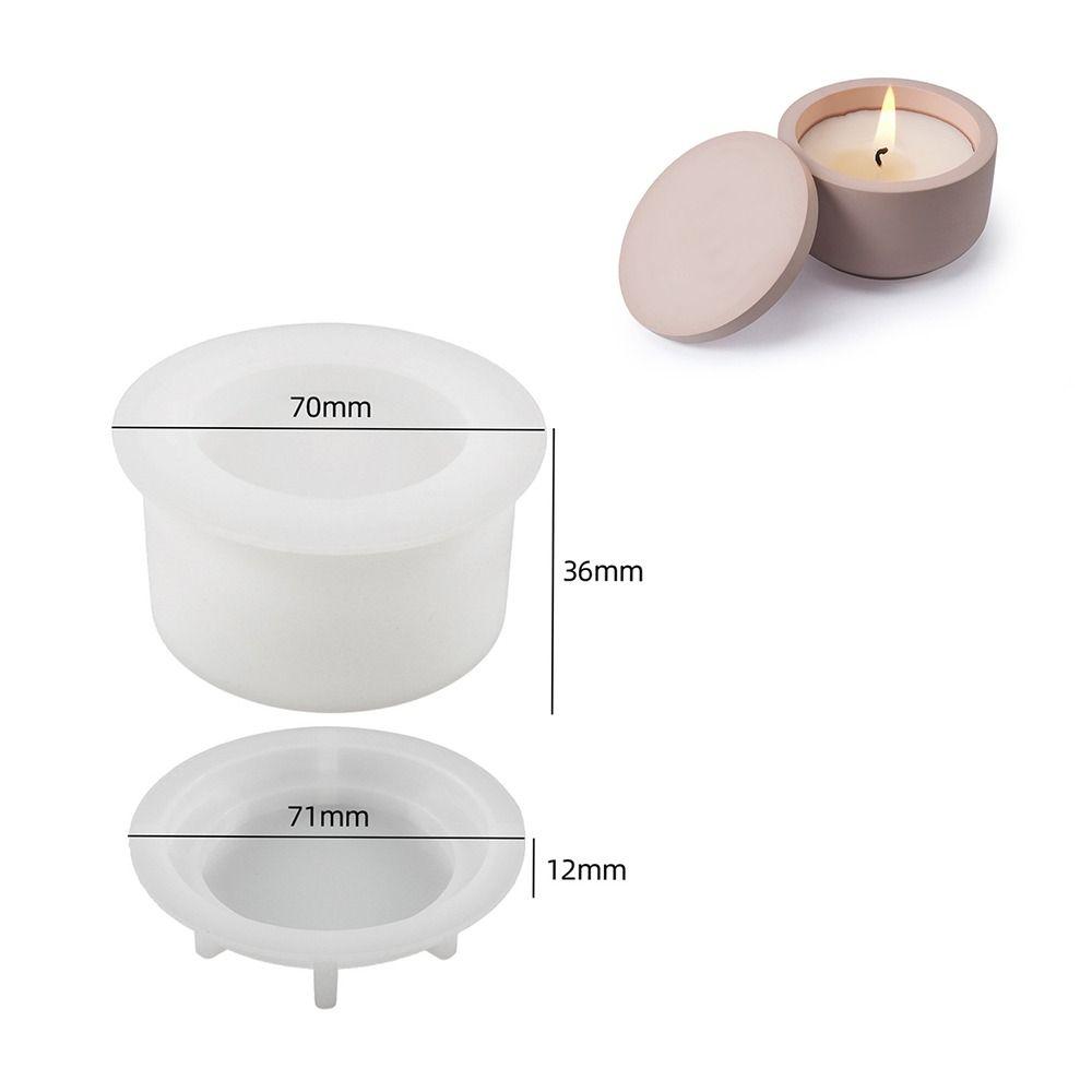 Силиконовая форма для подсвечника, сделай сам, суккулентный цветочный горшок, полезная форма для хранения, домашний декор