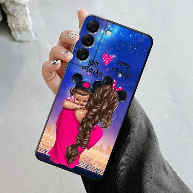 Shell For Samsung Galaxy S23 S22 S21 S20 Fe Ultra S10 S9 S8 Plus Note 20ultra 10plus Case Cover Super Mom Baby Girl Boy