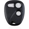 Keyless Entry Remote Control Replacement for Chevrolet Tahoe 1996-2000, Suburban 1997-1999, Yukon 1997-1999, Express 1997-2002, 3 Button Smart Car