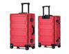 2118 Model 28-Inch Aluminum-Magnesium Alloy Trolley Case with Password Lock and 20 Universal Wheels for Men and Women