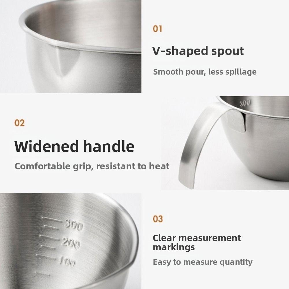 2Pcs/set Large Capacity Stainless Steel Colander Fine Mesh Food Strainer  Draining Pasta