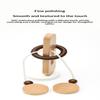 3D Wooden Interlocking Ring Puzzle IQ Challenge Brain Toy High Quality Solid Wood Perfect Classroom Prize for Elementary School Students