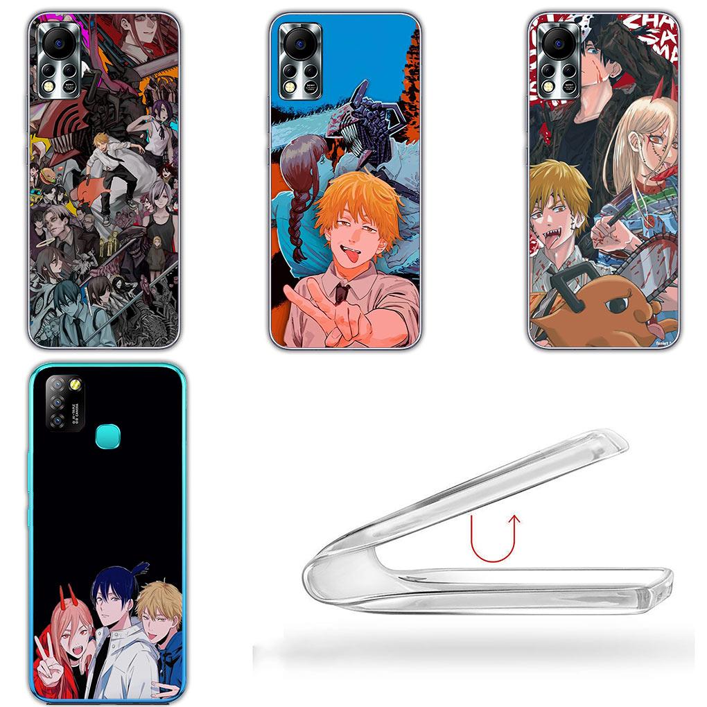 Чехол для телефона Chainsaw Man Gir Denji Makima для Motorola Moto G13 G14 G53 G54 G62 G72 G82 G84 E13 E20 G42 G32 G23 G22