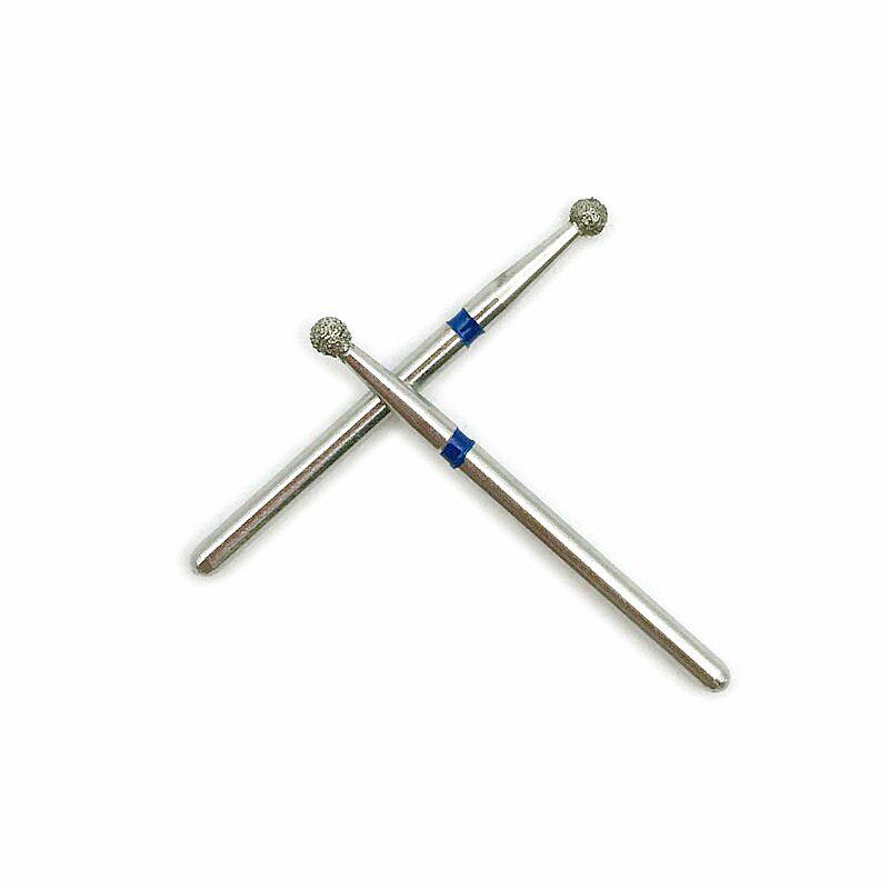 10 шт. алмазные стоматологические боры для высокоскоростной ручки наконечника 1,6 мм инструменты для полировки зубов стоматолога BR-X31