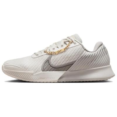 Кроссовки Court Air Zoom Vapor Pro 2 Premium HC Gold Flair Pack мужские серые Phantom College-Grey FZ1249-001