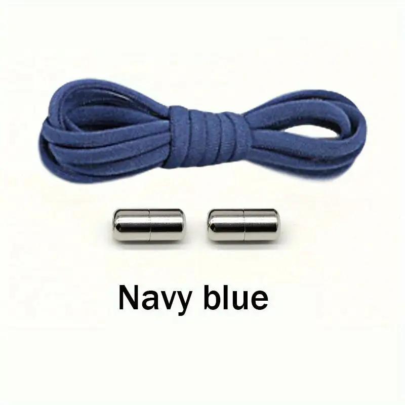 1 пара эластичных акриловых шнурков, полукруглые шнурки для кроссовок с металлическим замком для быстрой шнуровки для легкой и надежной посадки