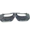 1 Pair Black Fog Lamp Bezel Kit Front LH + RH 68274669AB For Ram 1500 2019 2020