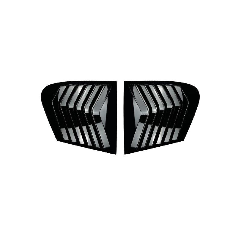 Для BMW 1 Серии F20 118i 120i 2011- Накладка на жалюзи заднего стекла автомобиля, боковой треугольный обвес, автомобильные аксессуары