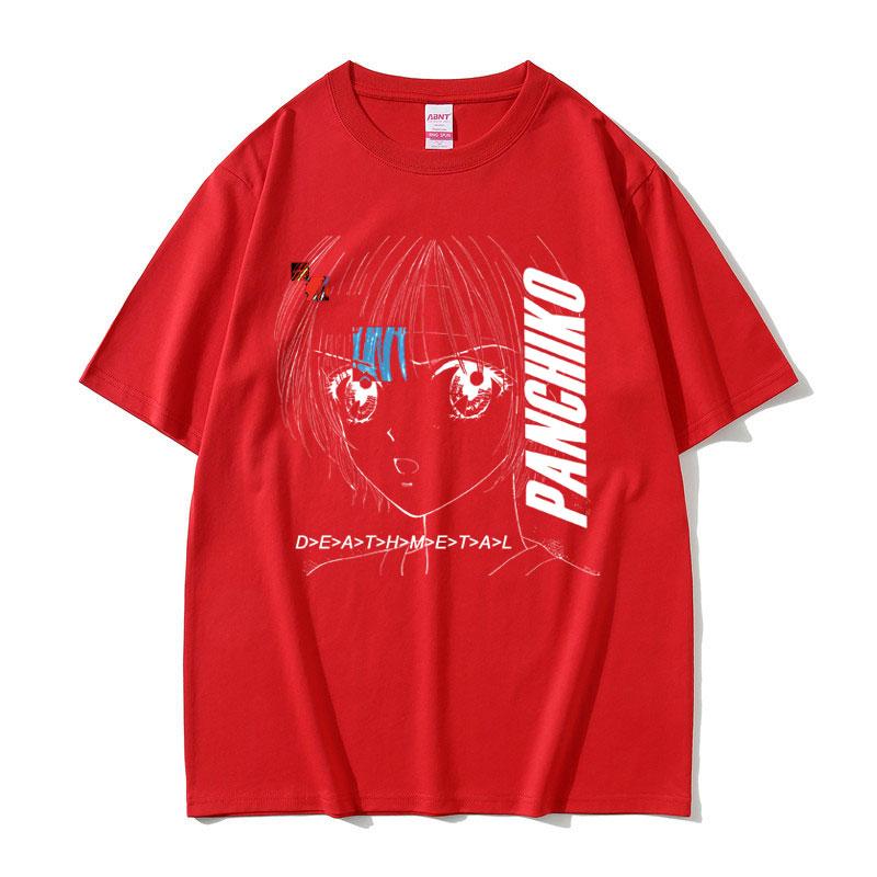 2026 Hot Rock Band Panchiko DEATHMETAL Album Graphic Print Tshirt Men Women Vintage Casual T-shirts Male Oversized Tees Gothic Streetwear Short Sleeve