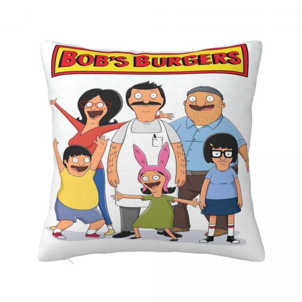 Trendy Car Bobs Funny B-Burgersdecoration Pillowcase Accessories Pillow Covers Square Multiple Sizes