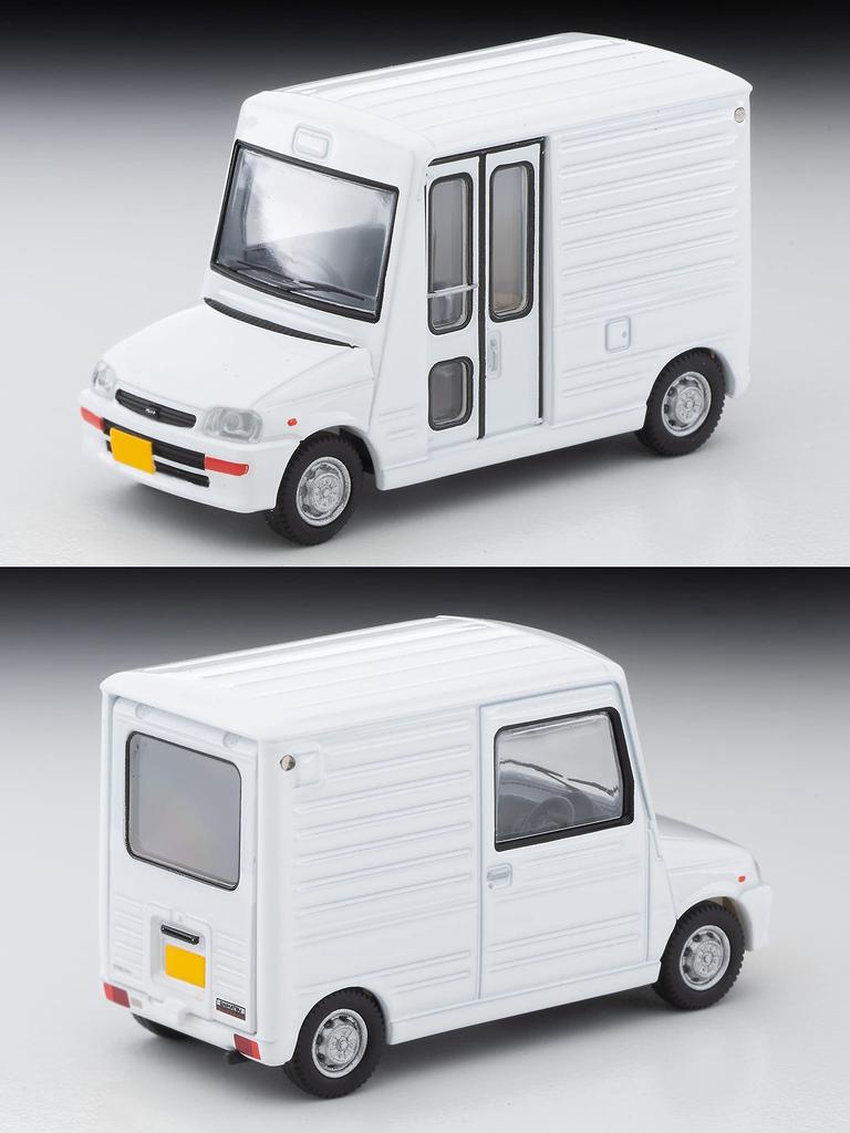 Tomica Limited Vintage Neo Daihatsu Mira Van White Finished Product 1/64 LV-N276a Walk-through