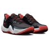 Under Armour Spawn 5 Black Red Unisex Sneakers Gravel 3026285-001