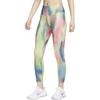 Nike Коллекция осень-зима 24 Artist, удобные обтягивающие спортивные леггинсы с высокой талией, женские леггинсы цвета маргаритки, розовые, черные HF5594-629