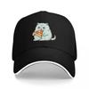 Pizza Cat Baseball Cap Big Size Hat Wild Ball Hat winter hats for Unisex Caps For Women Unisexs