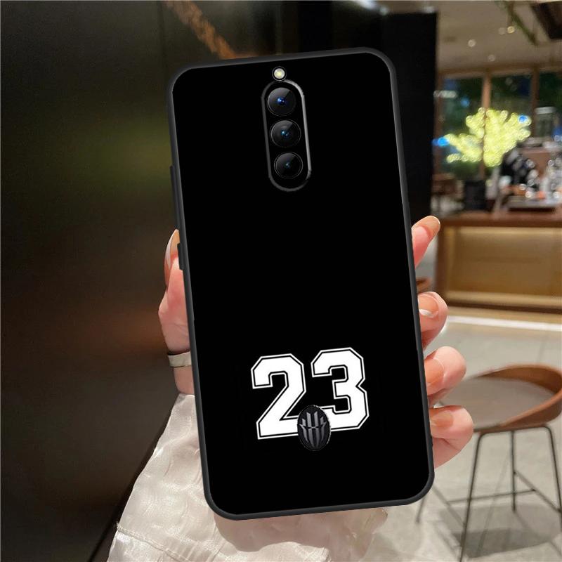 Чехол с номером 23 по баскетболу для ZTE Nubia Red Magic 11 10 8 8S 9 9S 10S Pro Plus 6 7 6S 7S Для RedMagic 10 Air Чехол