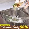 Sink triangular drainage basket, kitchen waste filter basket, unwashed vegetable basket, storage rack