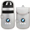 Car Key Case Signal Blocker Bag RFID Shielding Pocket Key Protector Anti-Theft Pouch For BMW E46 X1 X2 X3 X4 F48 G01 E83 F30 M IMNOV1