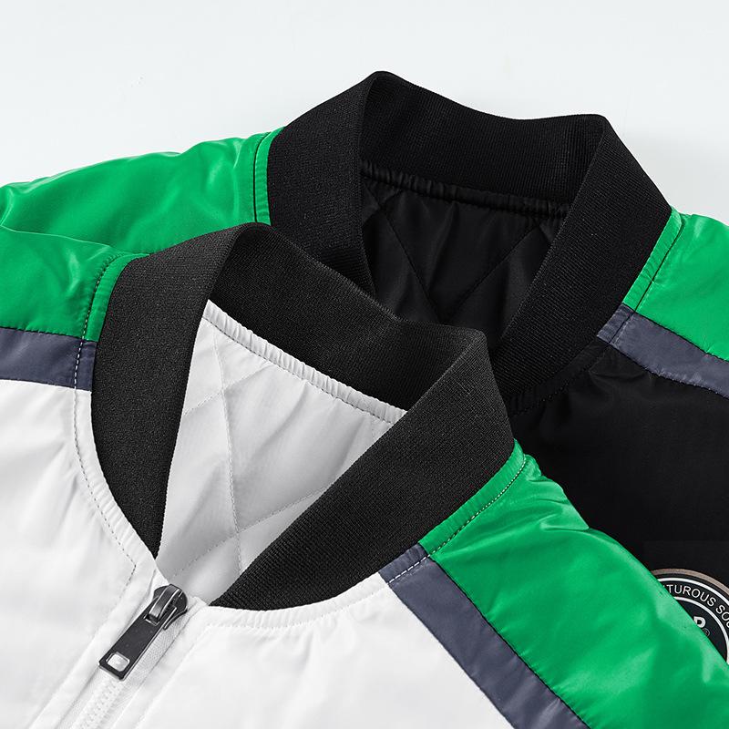 Бейсбольная форма осень и зима пилот хлопковое пальто мужское новое напечатанное хлопковое пальто мужское пальто одежда