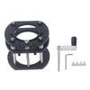 Router Lifting Platform 4 Jaw Metal Milling Table Lift System for Electric Grooving Tenoning Trimming Chamfering