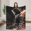 Warm Soft Blankets Airplane Travel Clair Obscur Expedition 33 Game Bedding Throws  Flannel Bedspread For Home Decor Sofa Bed