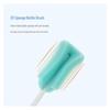 5-Piece Baby Bottle Cleaning Set: 360-Degree Sponge Brush, Pacifier Brush, Straw Brush
