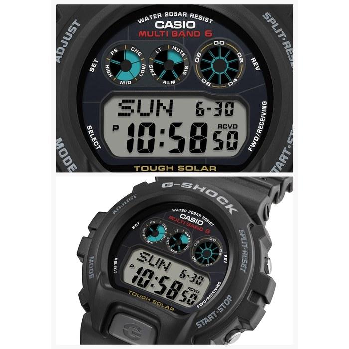 Часы Casio G-Shock GW-6900U-1JF, На солнечной батарее, Мужские, Черные