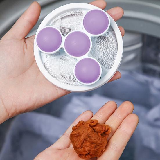 Шарик для стирки, плавающий мех домашних животных, ловушка для волос, бытовая многоразовая стиральная машина, плавающий сетчатый мешок для ворса, сетчатый мешок для фильтра для волос