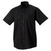 Russell Collection Mens Short Sleeve Ultimate Non-Iron Shirt