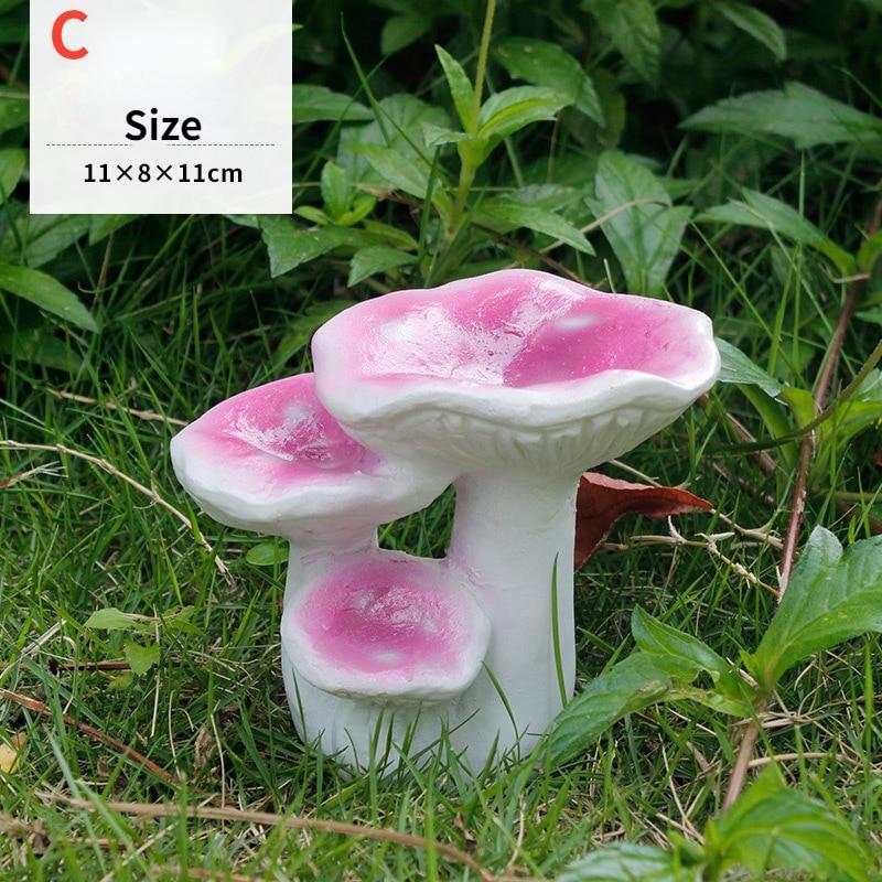 Вилла, сад, украшение для двора, открытый общественный парк, лужайка, имитация смолы, украшение в виде грибов, пейзажная скульптура