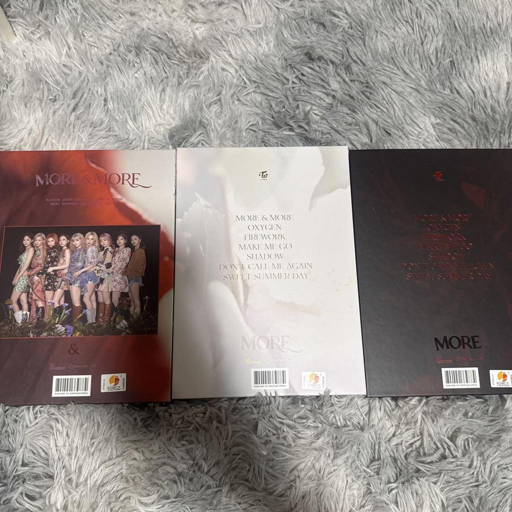 [USED] TWICE MORE & MORE CD Nayeon Tzuyu