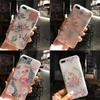 Чехол для iPhone 8 7 Plus X с цветочным узором 3D, милый, мягкий, силиконовый, ТПУ, задняя крышка