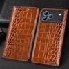 Флип-кейс из натуральной кожи крокодила для iPhone 17 16 16E 15 14 13 12 11 8 X XS Pro Max Plus Роскошный кошелек с отделениями для карт Чехол Funda