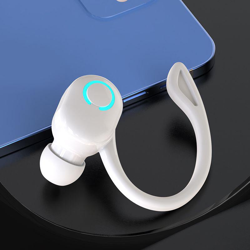 S10 Беспроводные деловые наушники с ушным крючком Bluetooth 5.2 Гарнитура с микрофоном HIFI Стерео наушники с голосовым управлением Водонепроницаемые шумоподавление
