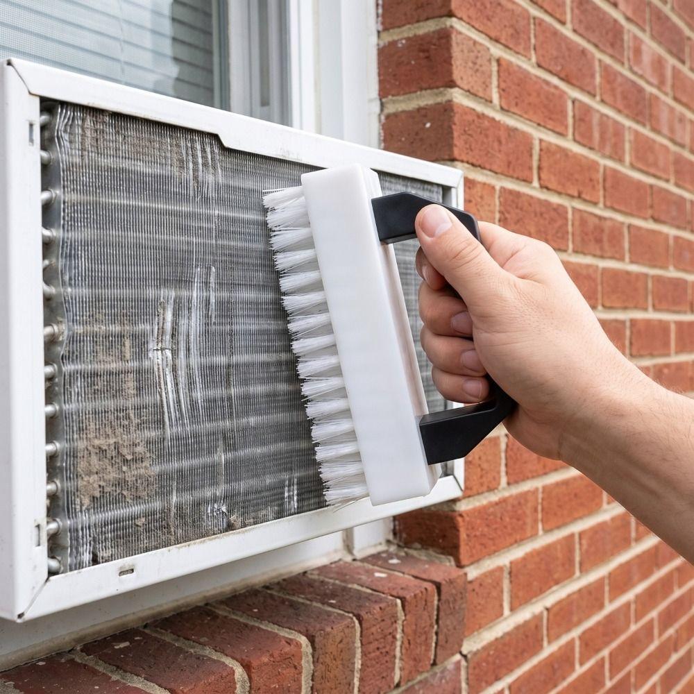 Cleaning Brush Air Conditioner Fin Comb Fin Comb Fin Comb Brush AC Cleaner Brush Repair Use