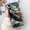 Ударопрочный чехол для Vivo Y04 Y 04 4G 6.74" Ретро-принт Дракон Мягкий силиконовый ТПУ чехол для Vivo Y29s Y 29S 5G Чехлы для телефона Capa
