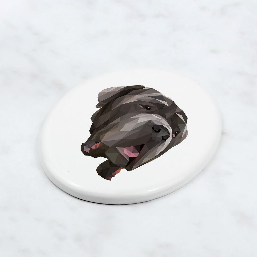 Mastif Neapolitański, Neapolitan Mastiff, Mastino Napoletano -Płytka Ze Zdjęciem I Napisem Geometryczna Marki Art-Dog