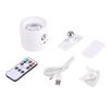 Беспроводная светодиодная настенная лампа, магнитная, с вращающейся на 360° конструкцией, с пультом ДУ, перезаряжаемая по USB, для освещения дома, спальни, лестницы