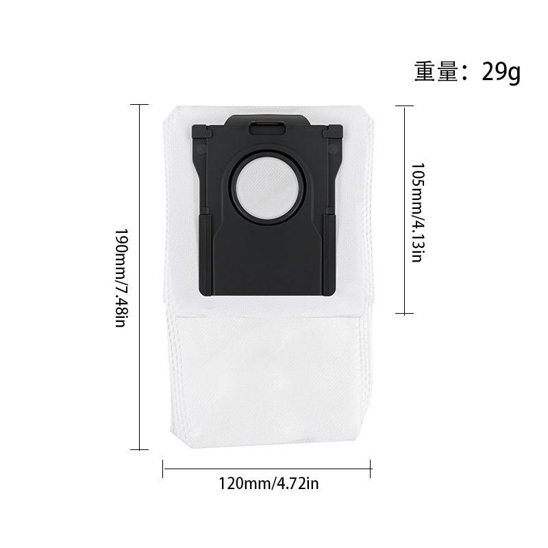 Dreame X50Ultra / X50 Master Vacuums Cleaner Spare Parts Main Side Brush Hepa Filter Mop Cloths Dust Bag Replacement Accessories