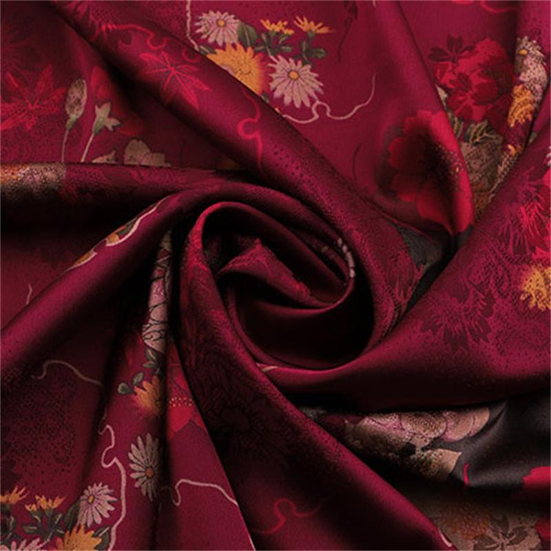 Мягкая ткань Cheongsam с принтом, искусственное платье в китайском стиле, костюм Тан, одежда, шелковая ткань, Gambiered Silk