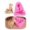 Silicone Cake Mold Angel Girl Cake Chocolate Molds Pastry Pudding Wedding Decoration DIY Baking Tool